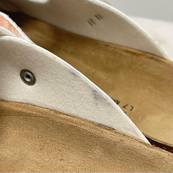 Betula By Birkenstock Floral Pink Brown Boston Clogs Size Ladies 7 Mens 5 - Picture 6 of 11